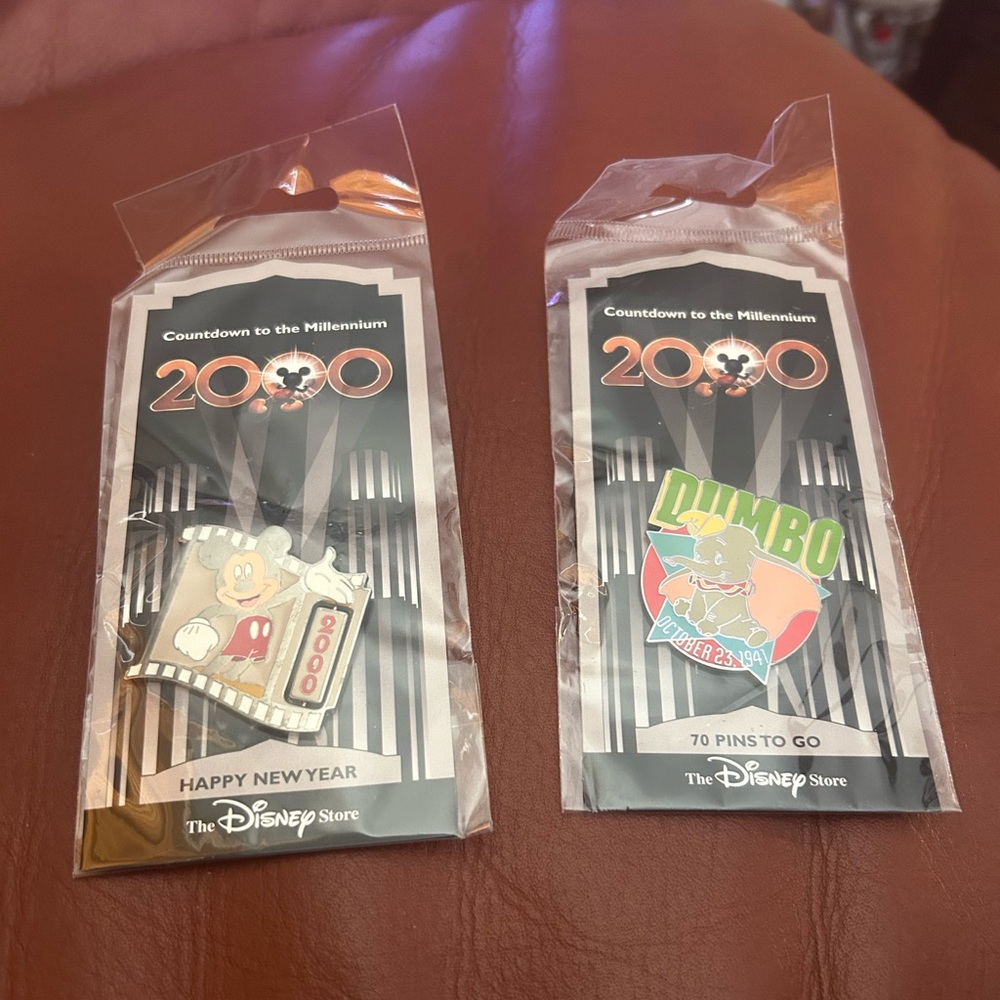 Countdown to millennium Disney Pins
